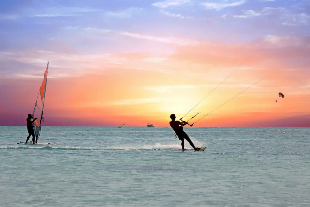 Kitesurfing and Windsurfing Aruba